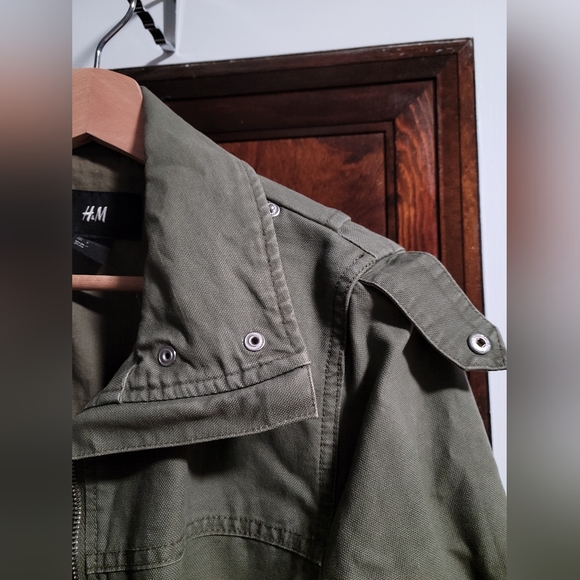 H and M Utility Field Style Jacket - Picture 3 of 5